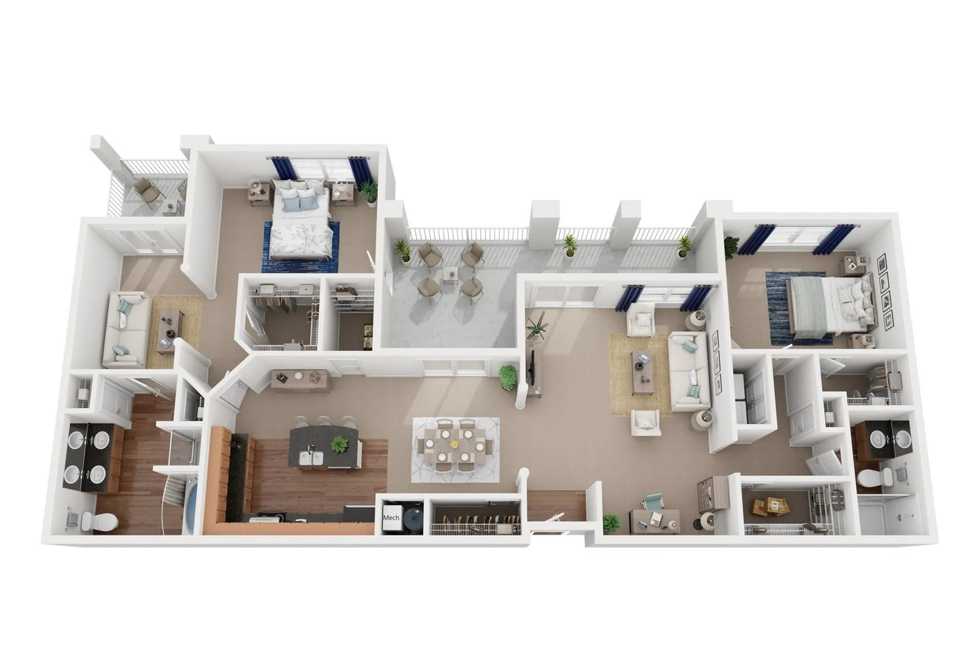 Bismark floor plan
