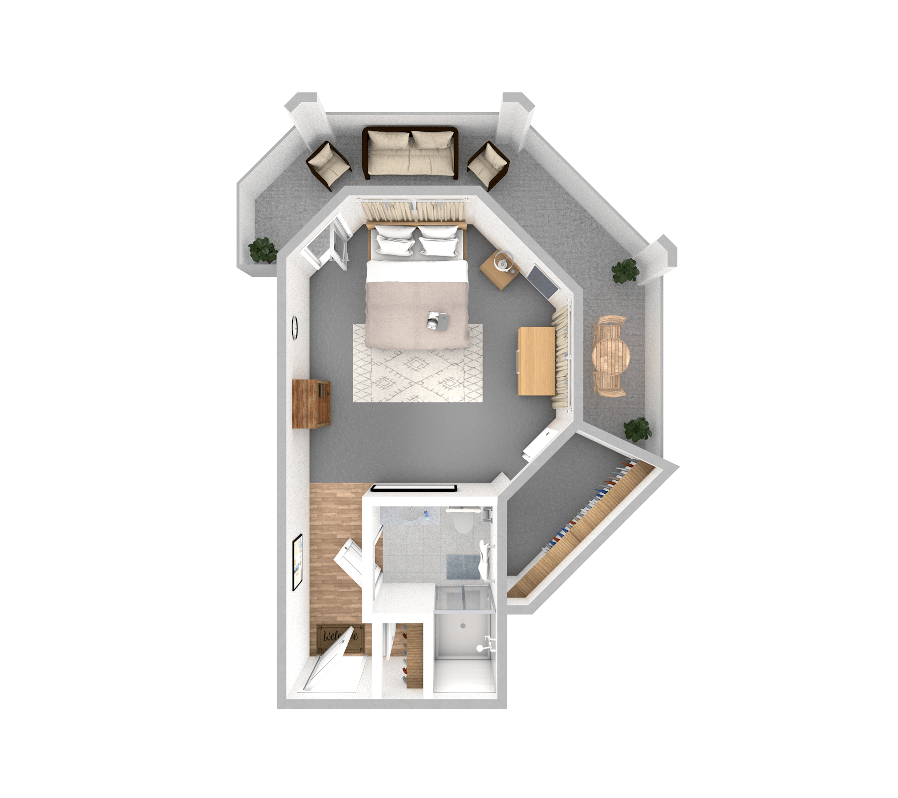 Fan Palm floor plan