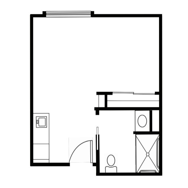 Oak floor plan