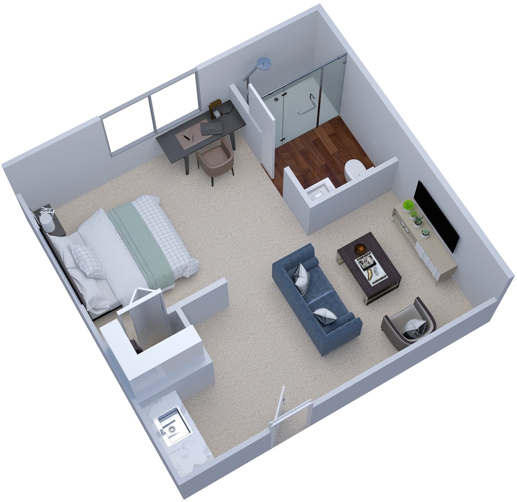 Baywood Deluxe floor plan