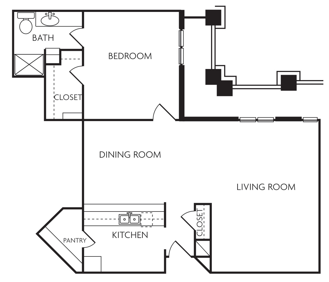 Bur Oak floor plan