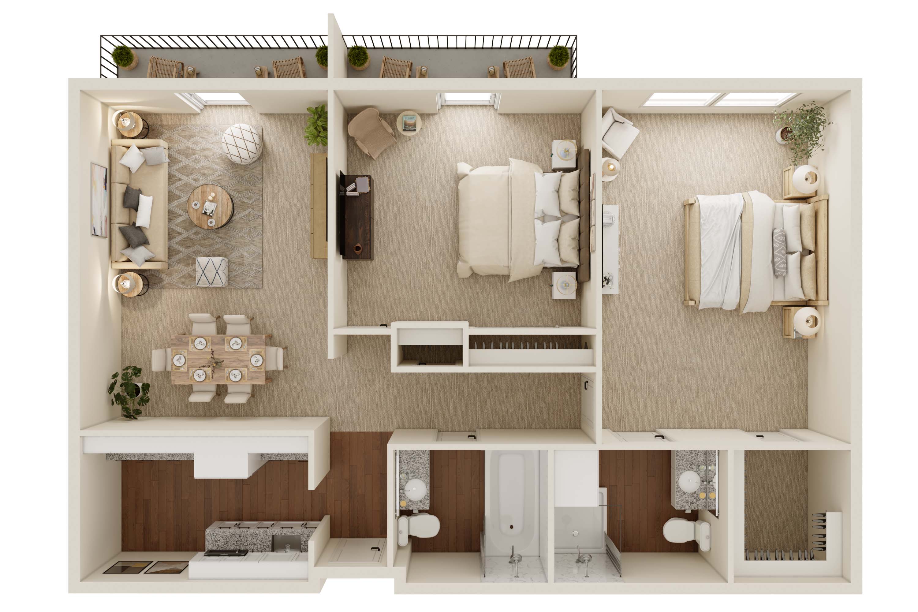 The Fairmont floor plan