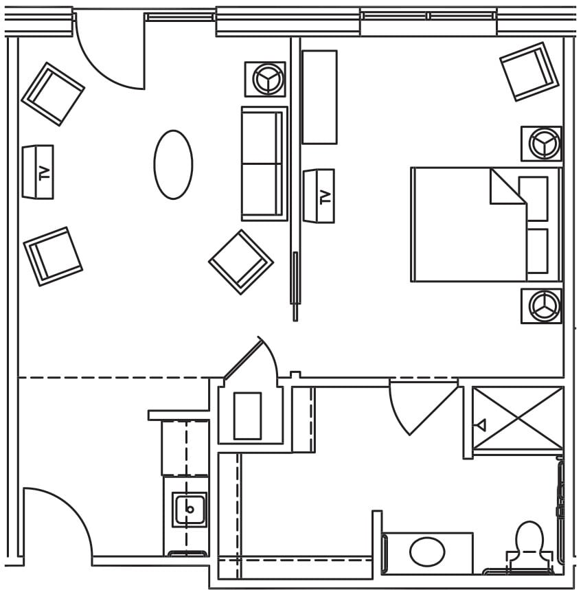 Black Walnut floor plan