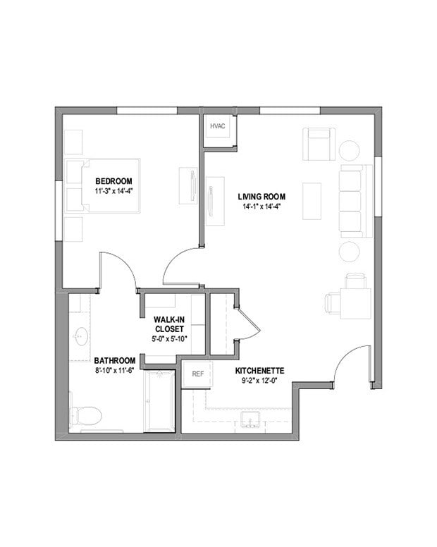 Honey Locust floor plan