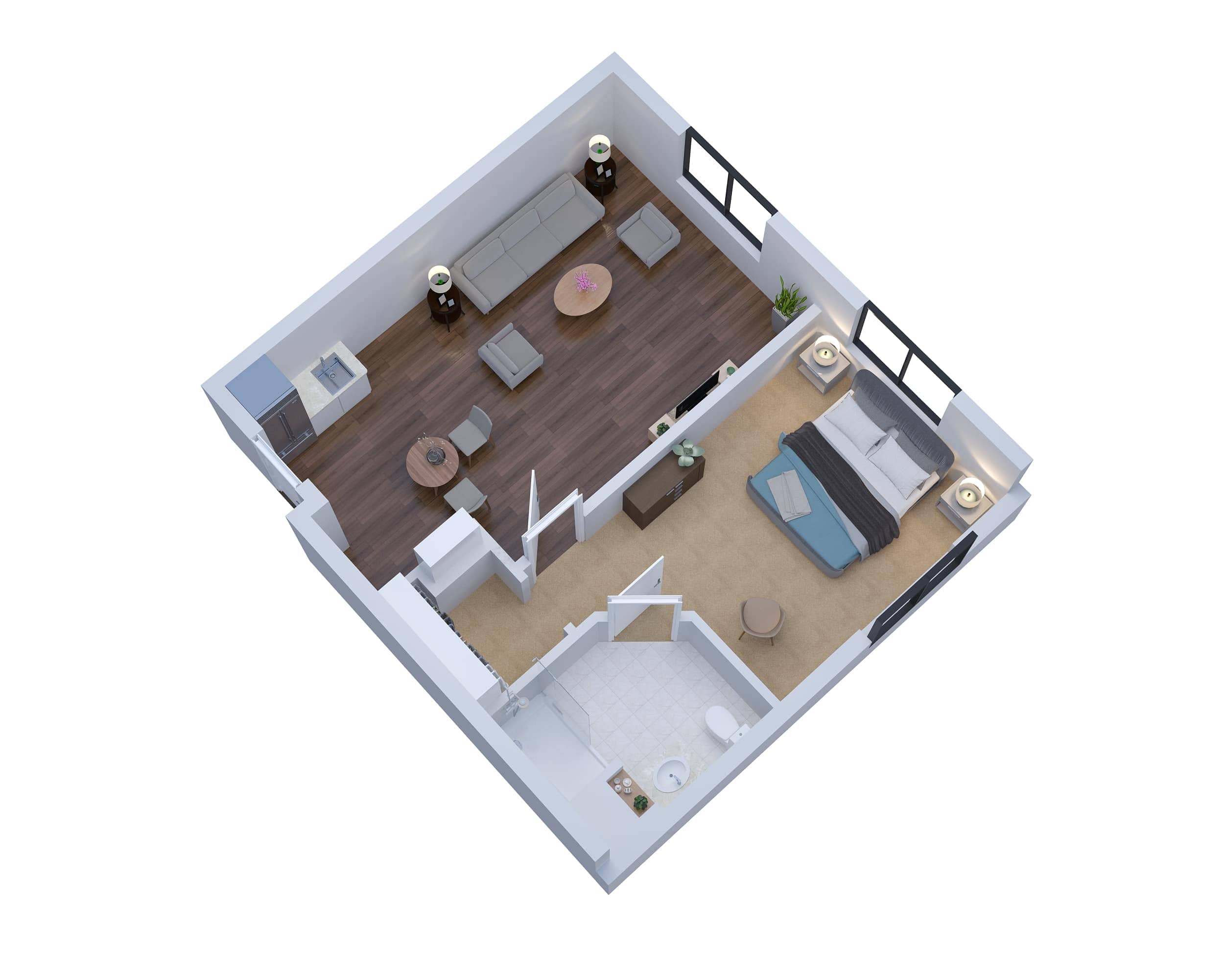 The Port Royal floor plan