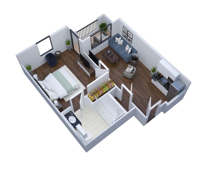 The Camden floor plan