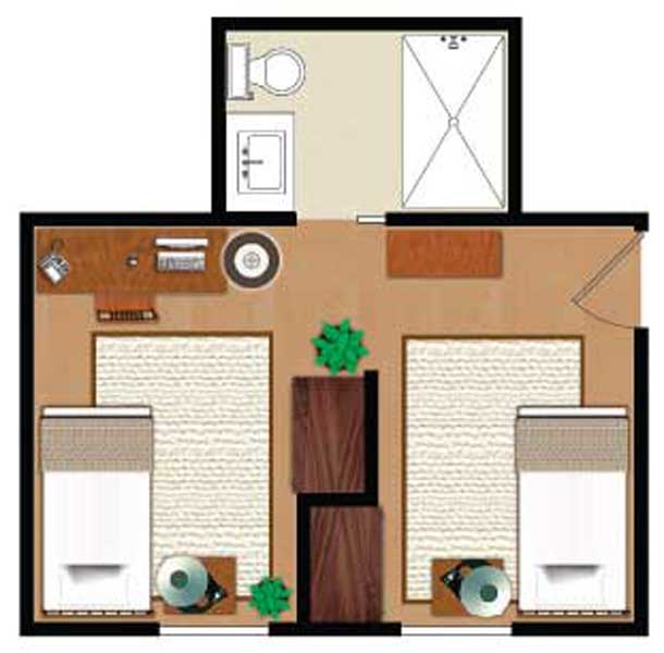 Villa Deluxe floor plan