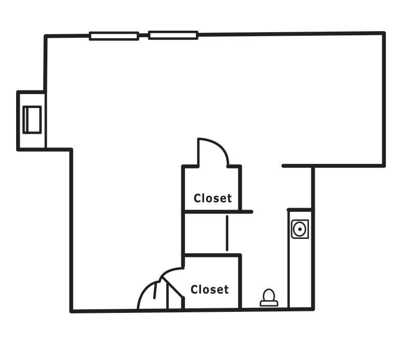 Gold Nugget Suite floor plan